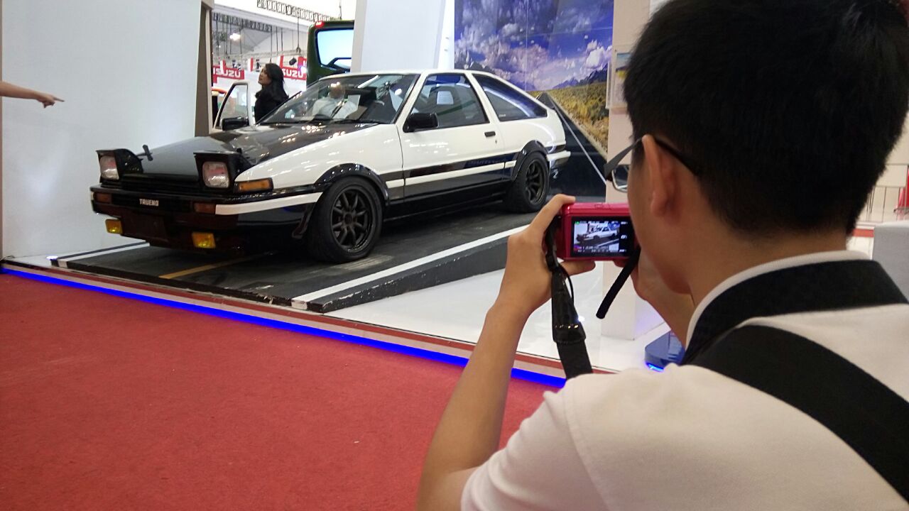 Mau Selfie Sama Toyota AE86 INITIAL D Kunjungi Booth Carmudi Di
