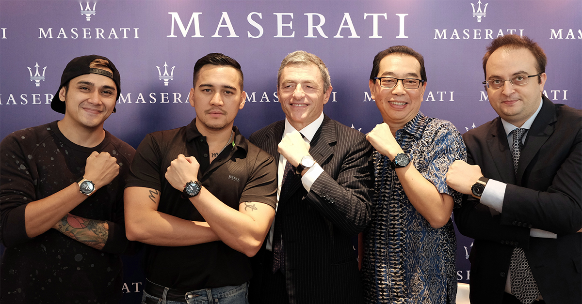 Peluncuruan Maserati Watches di Grand Indonesia