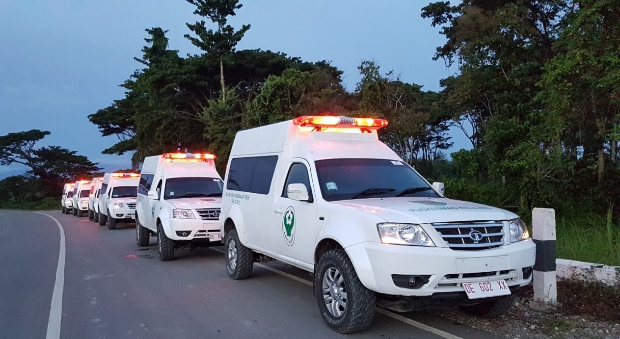 Tata Motors Xenon ambulance