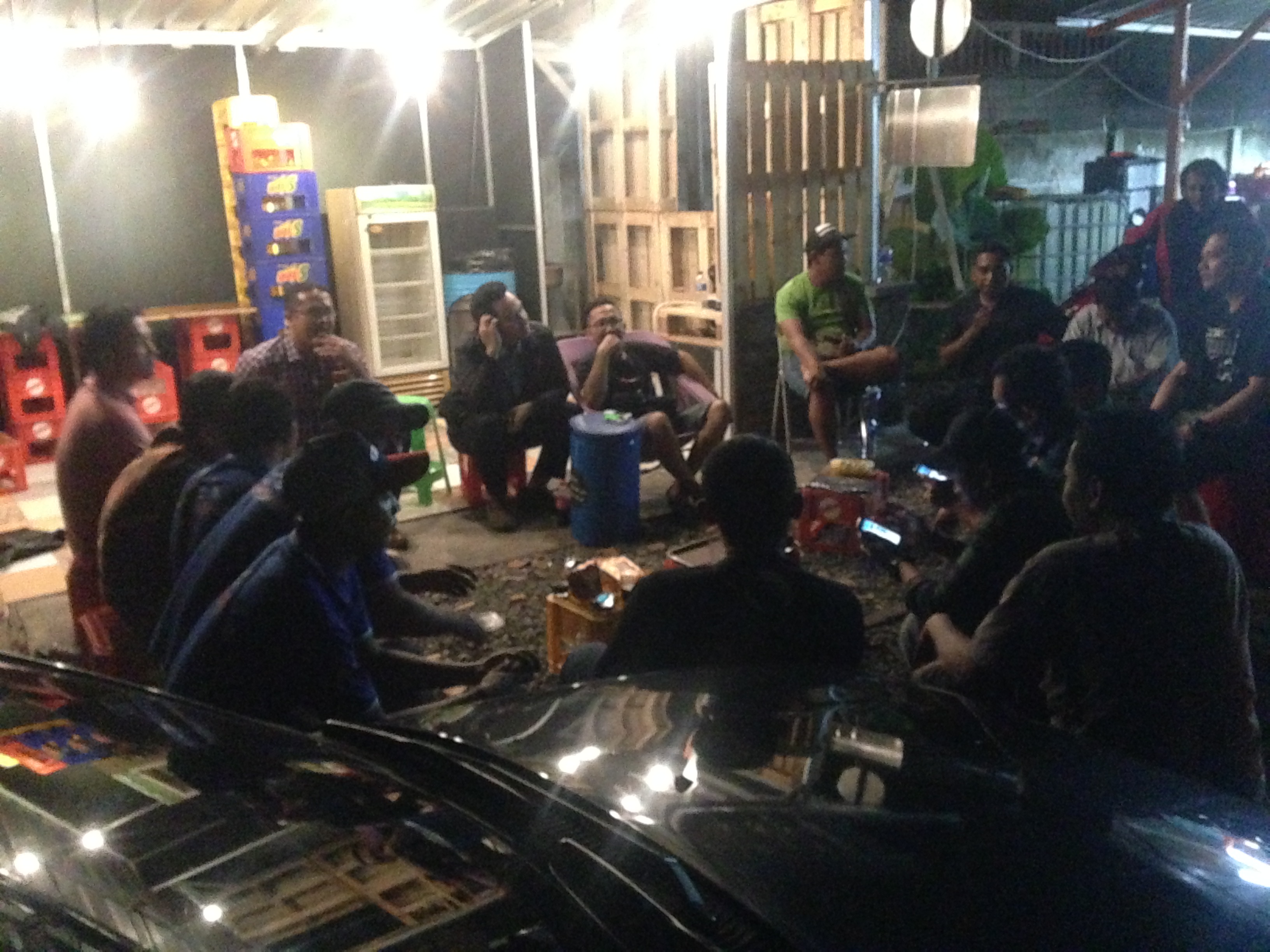 Toyota Great Corolla Club Depok Menghabiskan Malam Bersana