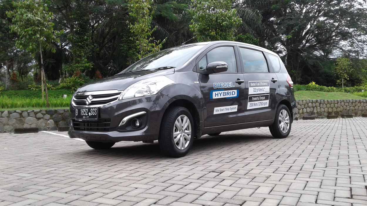 Test Drive Suzuki New Ertiga Diesel Hybrid Tarikan Enteng