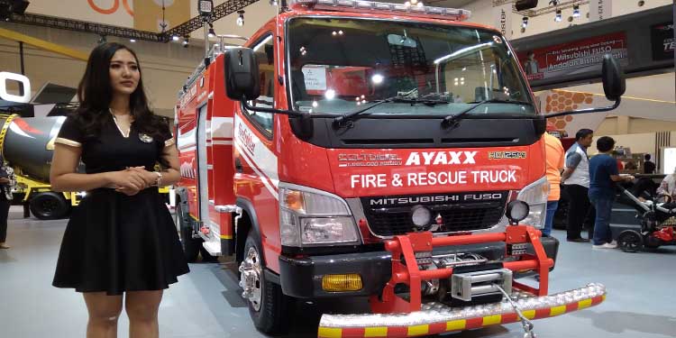 Fuso Colt Diesel Juga Bisa untuk  Truk  Pemadam  Kebakaran 