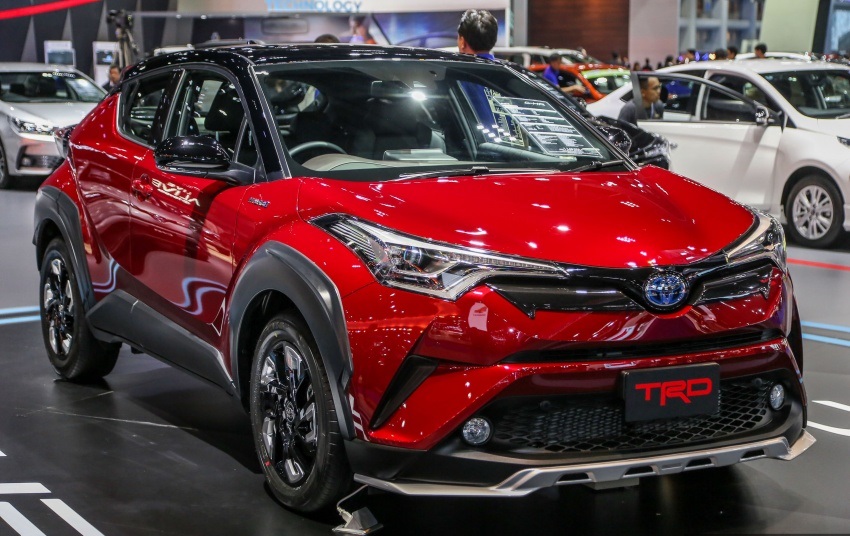 Toyota C HR  versi TRD tampilannya lebih sporty dan keren