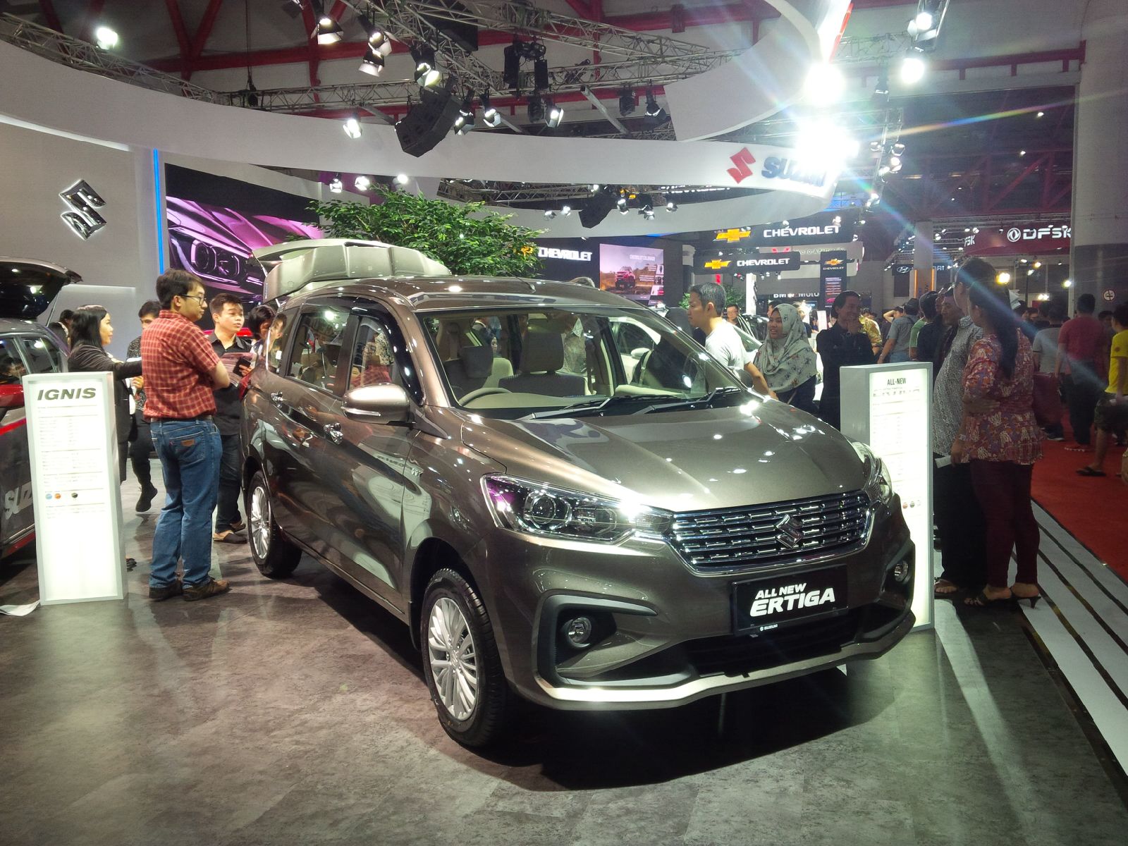 Tak Peduli Harga Belum Jelas Suzuki All New Ertiga Laris Di IIMS 2018