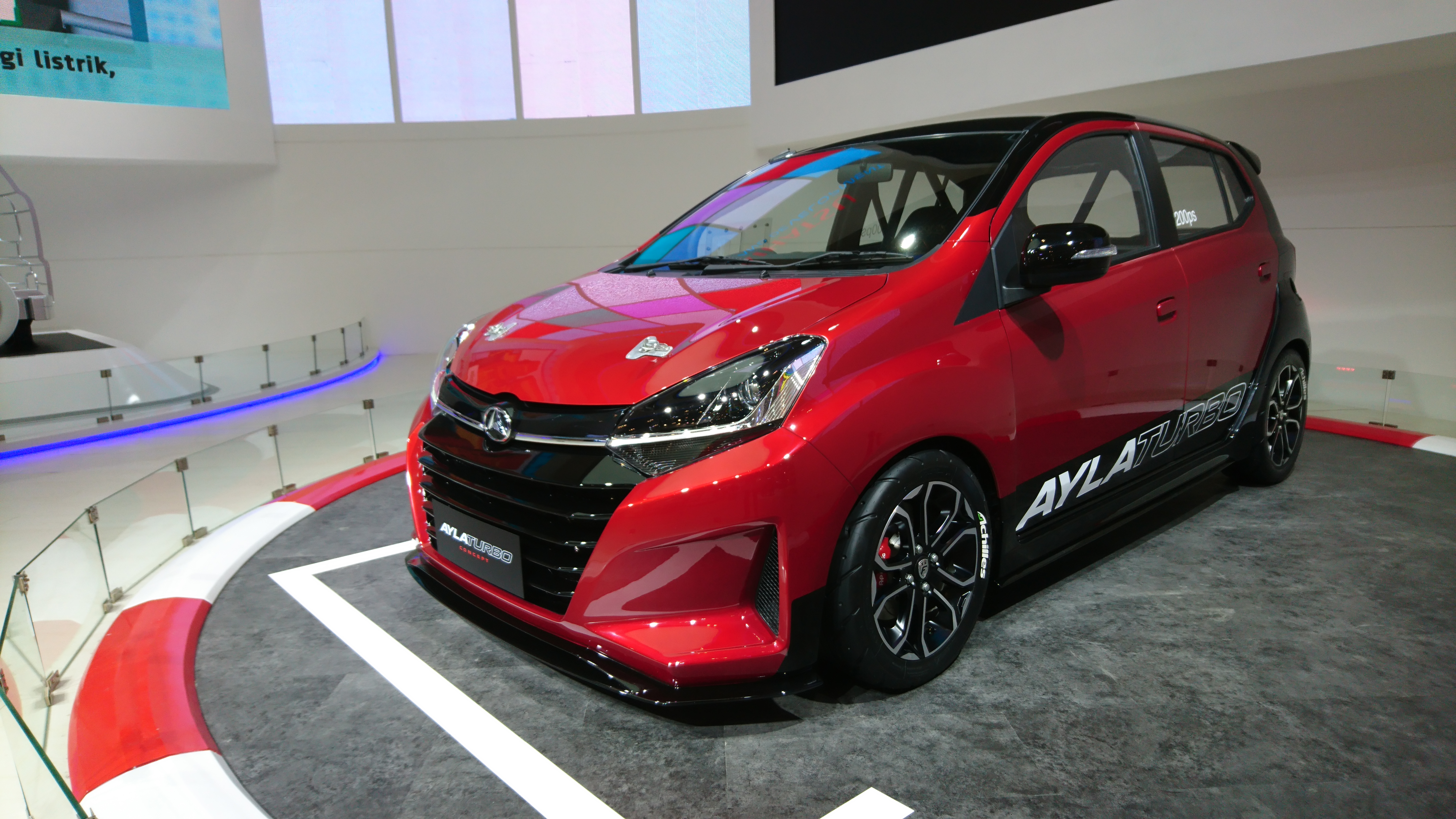 Pajang Daihatsu Ayla Turbo ADM Tegaskan Tidak Dijual