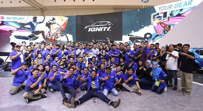 IGNITY Kukuhkan Diri Jadi Komunitas Resmi ke 13 Suzuki 