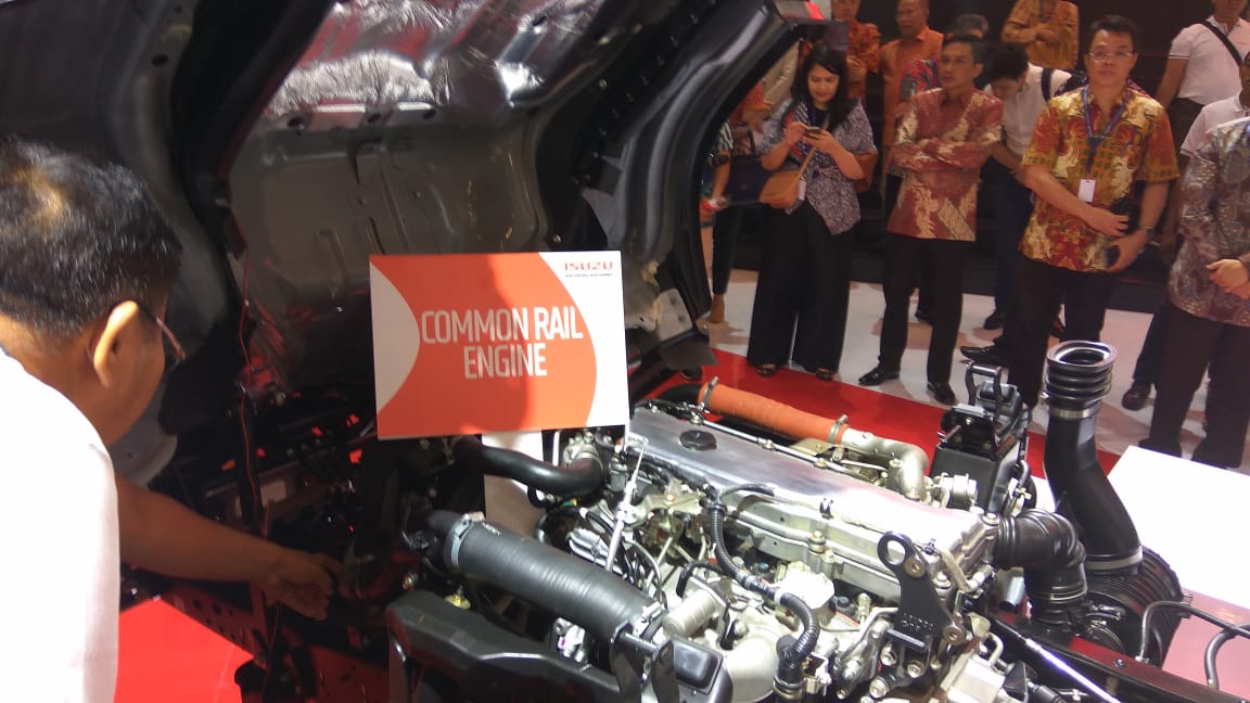 mesin diesel Commonrail truk ringan Isuzu