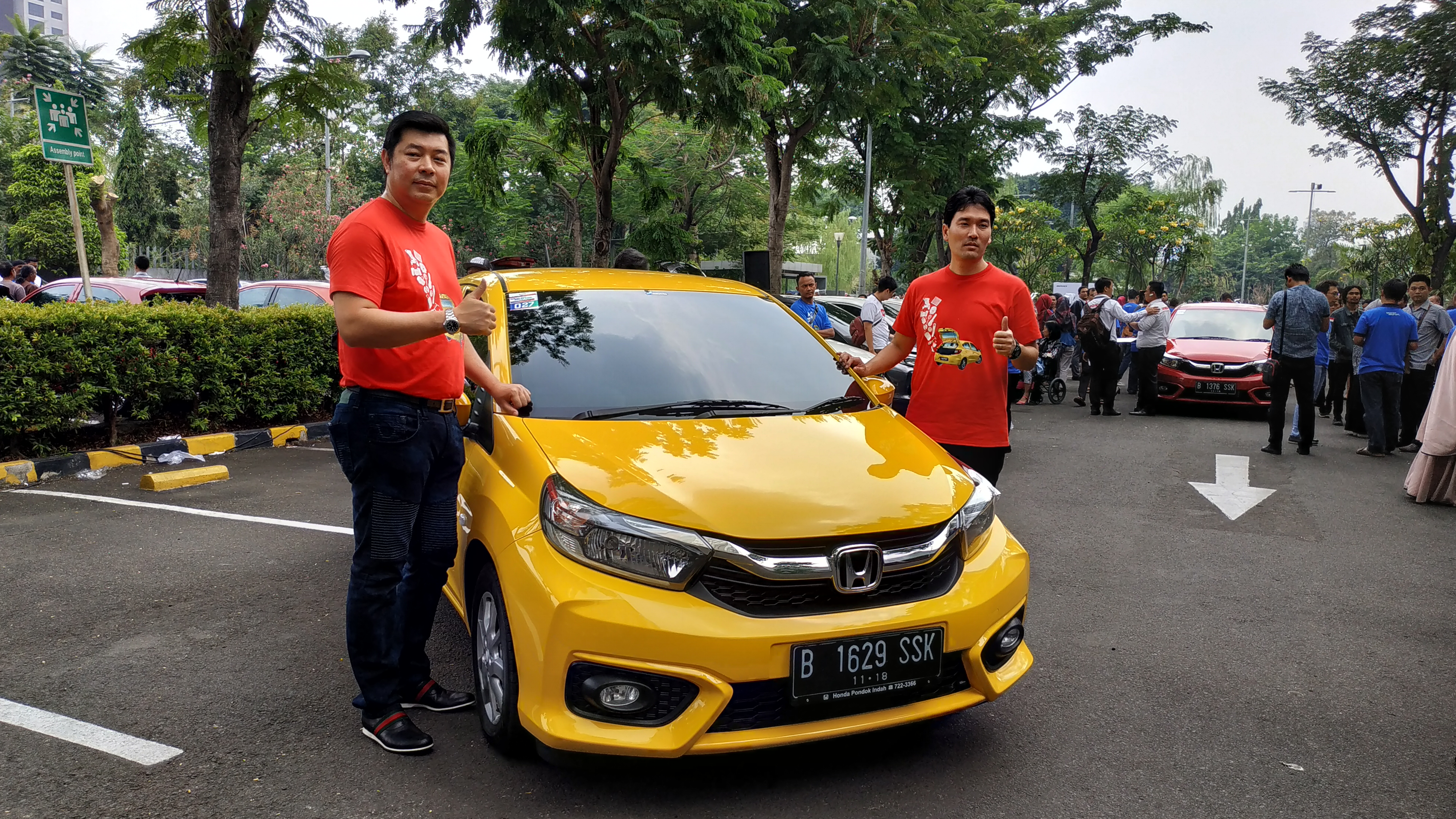 Serah Terima Honda Brio City Car Lokal Rasa Global