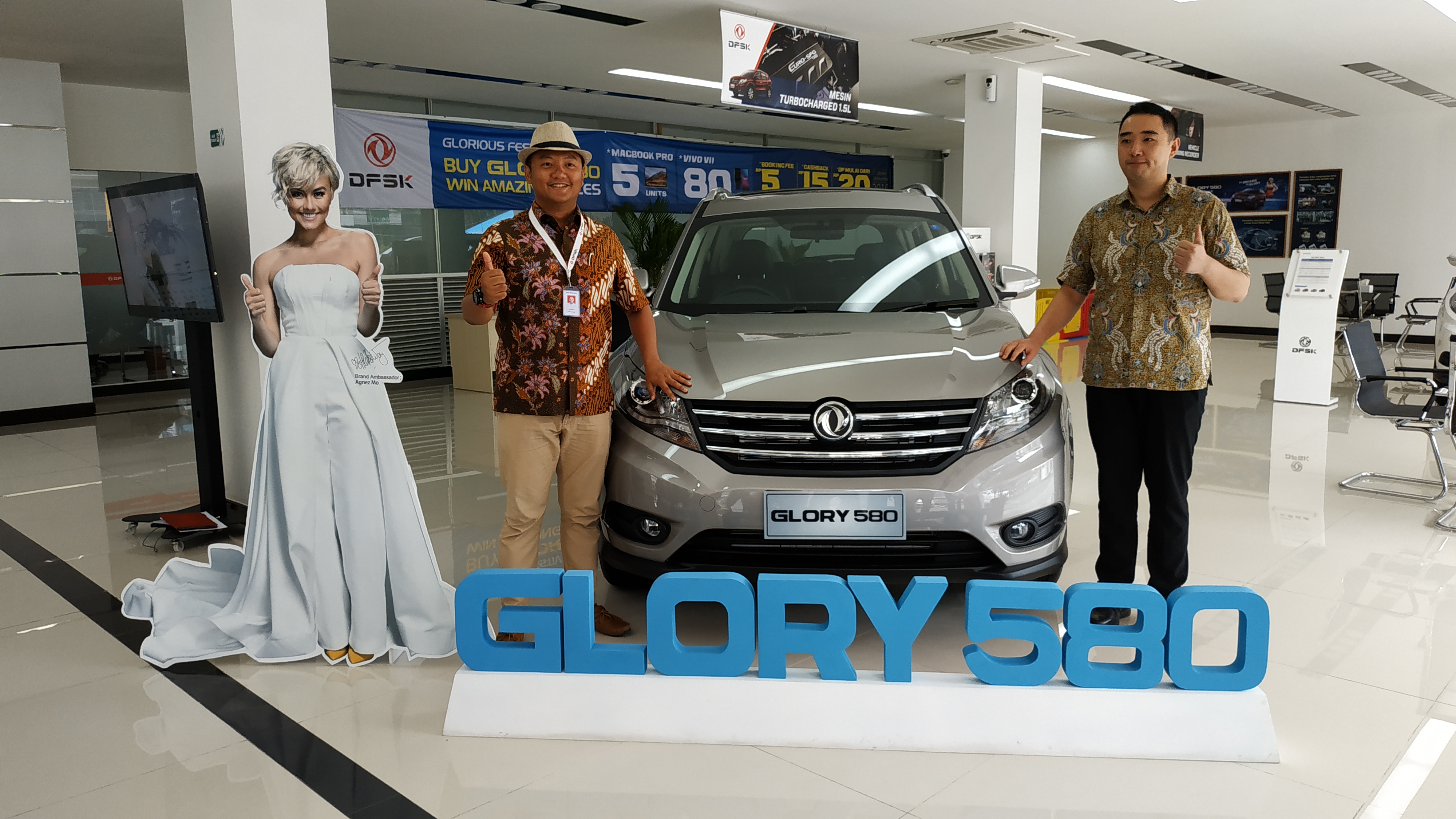 Pikat Calon Pembeli DFSK Glory 580 Jadi Hadiah Peserta Test Drive