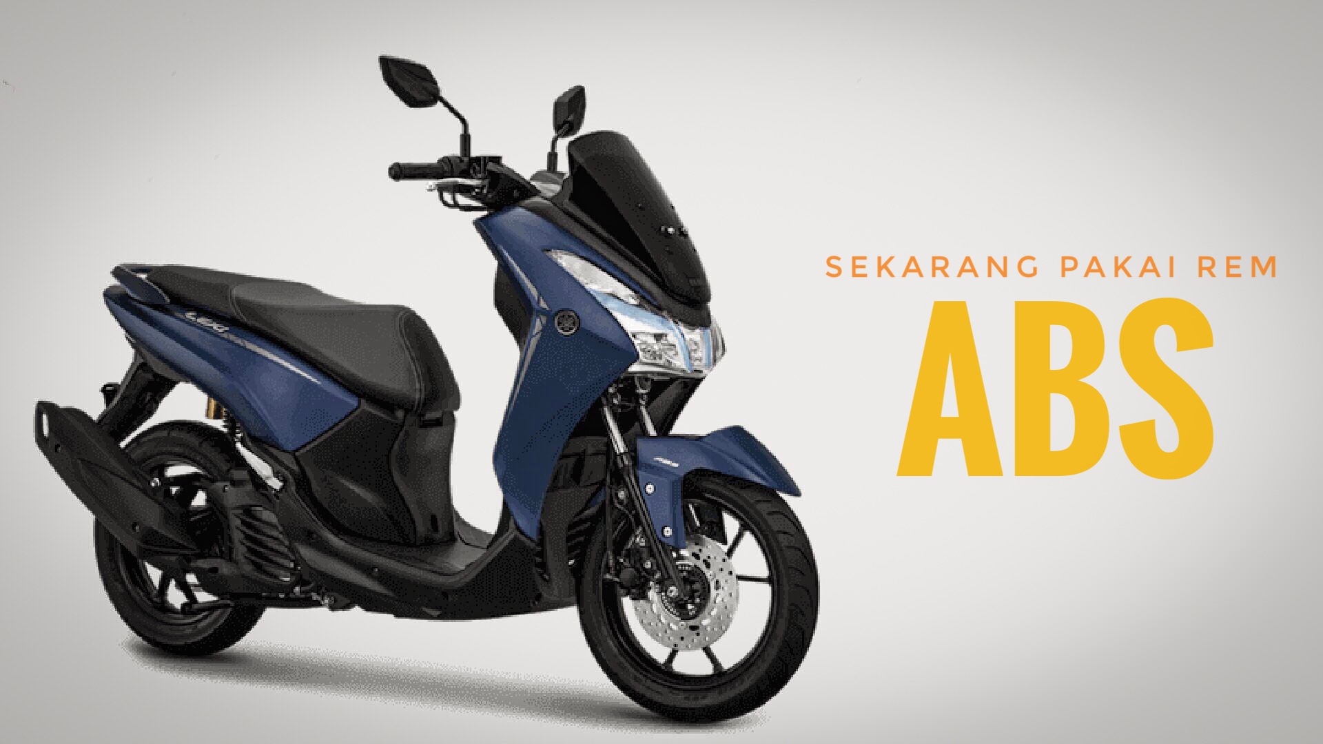 Yamaha Lexi Sekarang Pakai Rem Abs