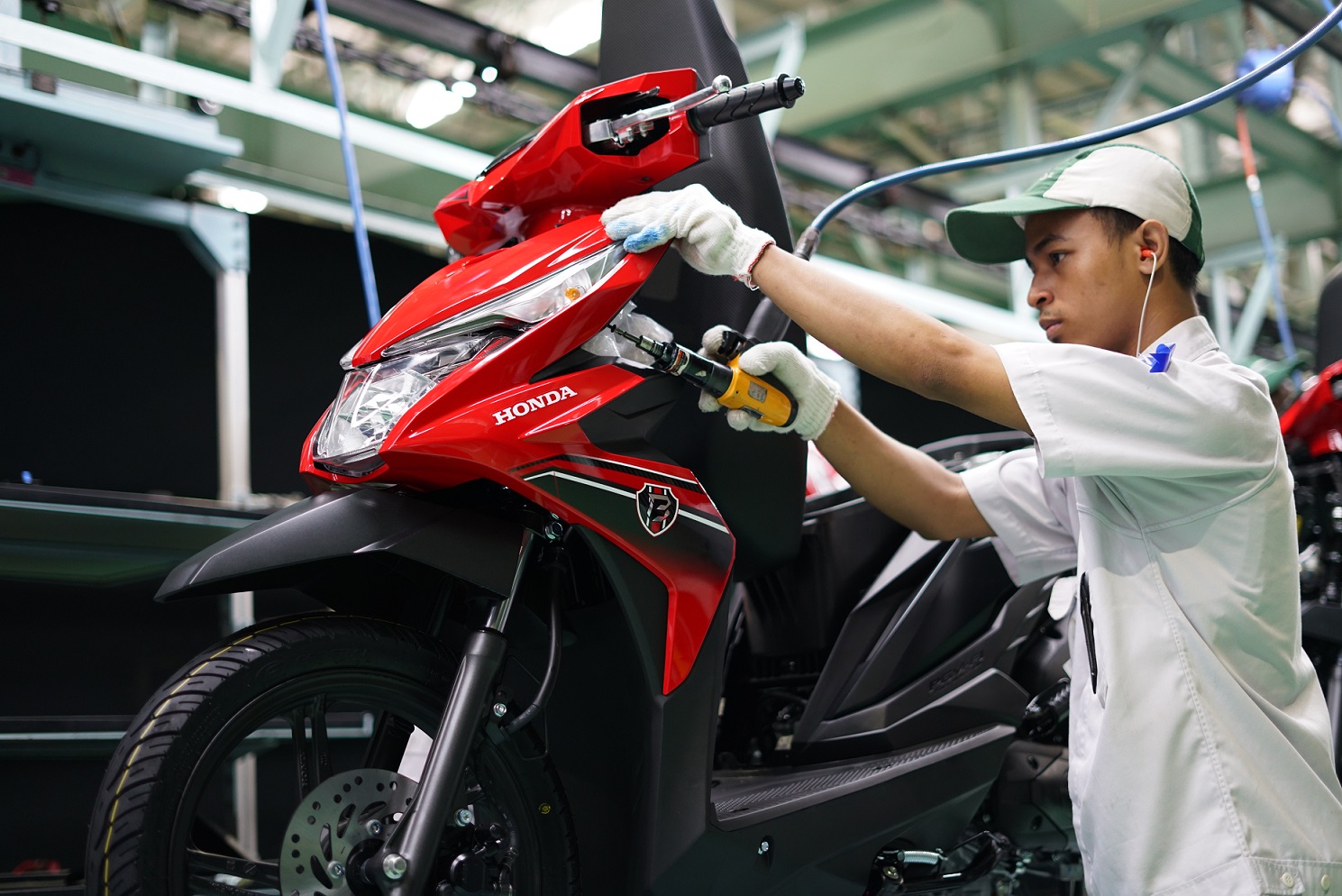 Unit Ekspor Honda BeAT Dari Indonesia Laris Di Luar Negeri