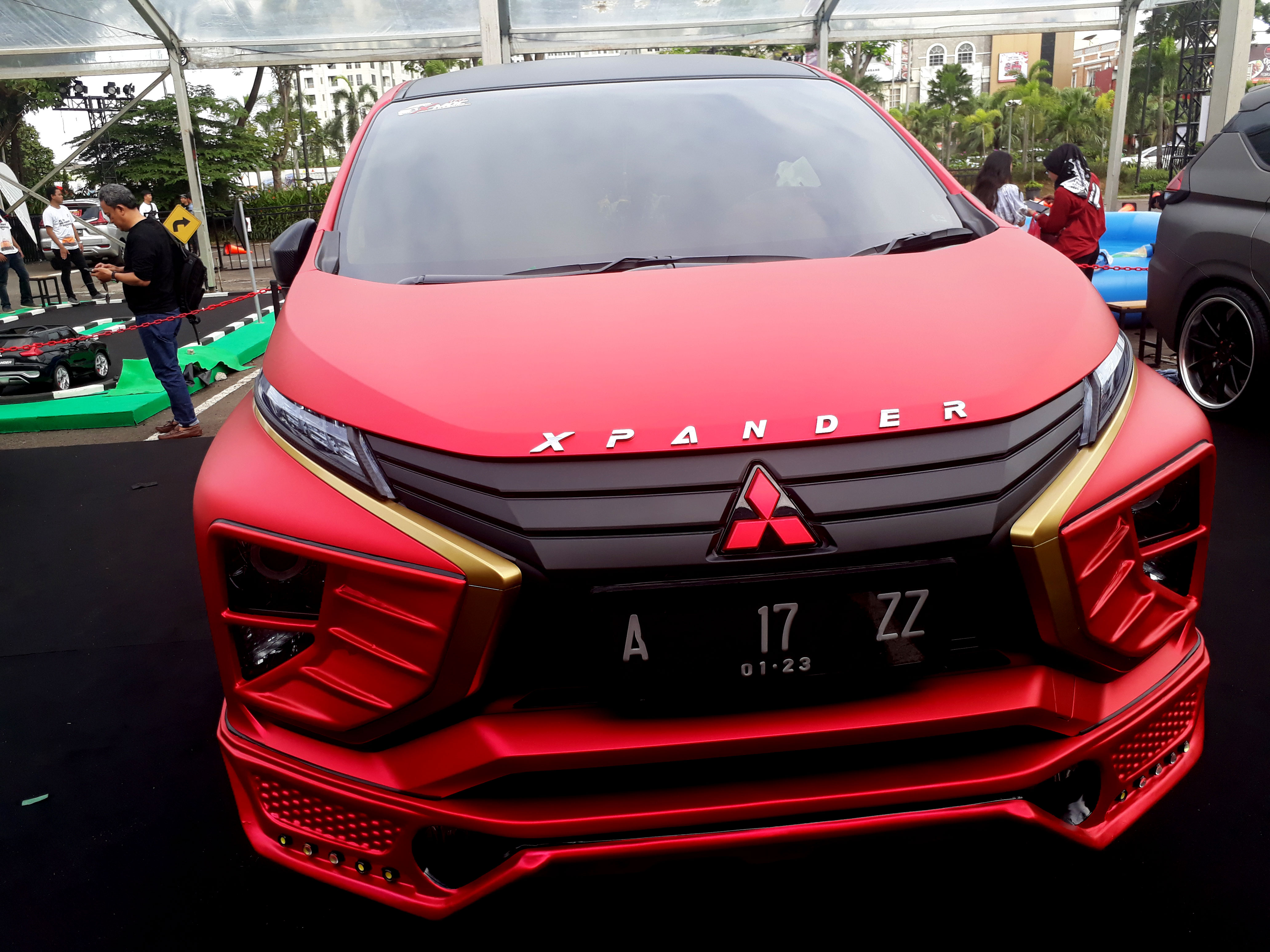  Modifikasi Mobil Xpander Hitam  Arena Modifikasi 