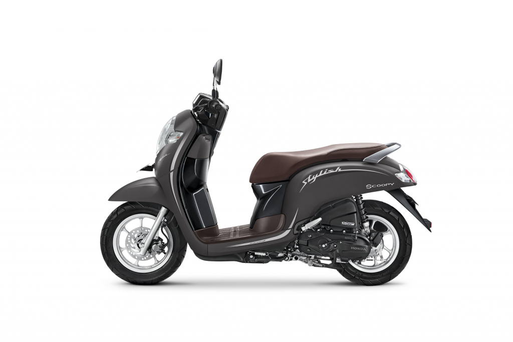 Honda Scoopy matte brown 