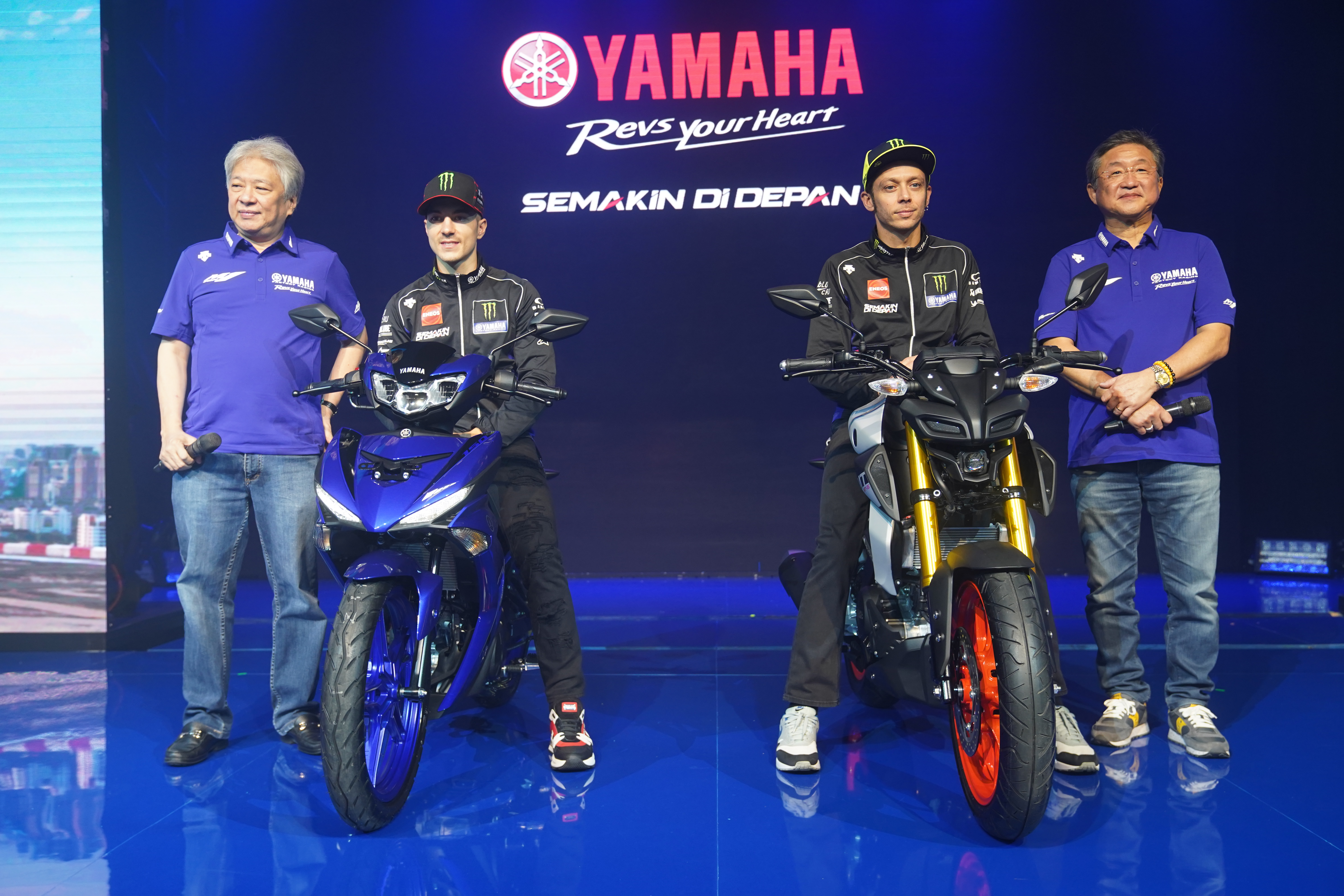 Daftar Sepeda Motor Yamaha Yang Peluncurannya Dihadiri Valentino Rossi