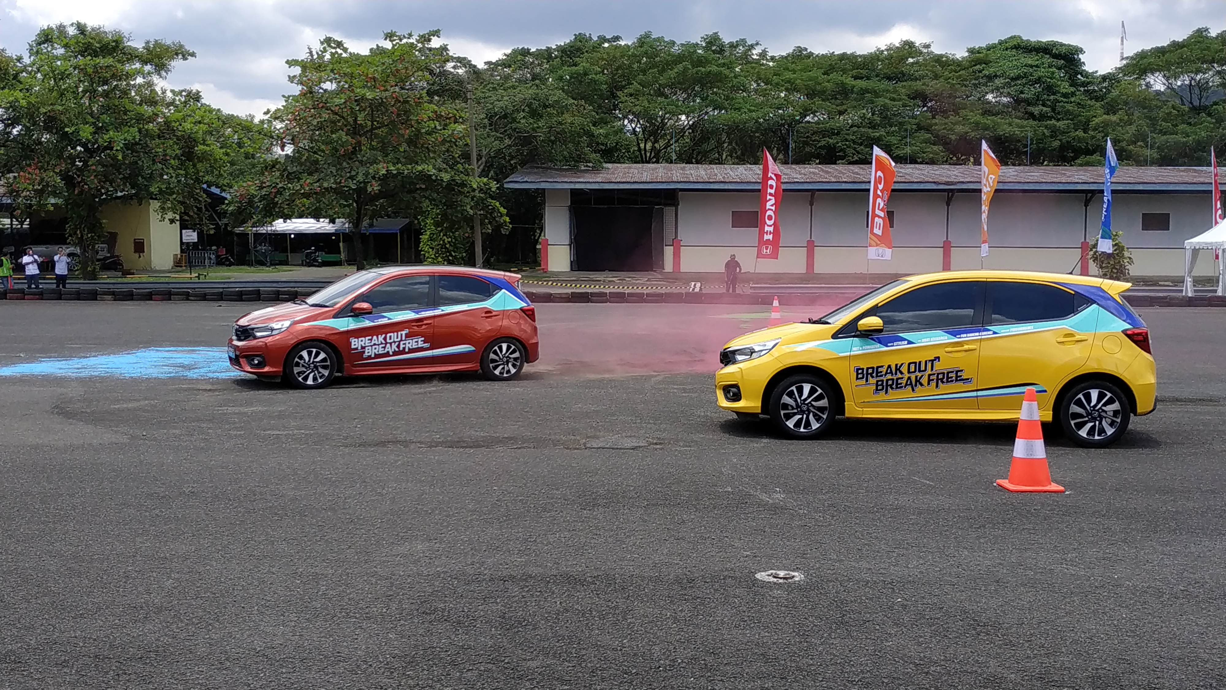 Test Drive Honda Brio Baru